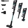 Hoover HF1P10PX 011 Aspirapolvere elettrica Batteria Secco Schiuma, Micro Senza sacchetto 0,7 L 165 W Nero, Turchese 22 Ah