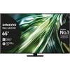 Samsung Smart TV 65'' QE65QN90DATXZT Neo QLED 4K Mini LED Titan Black 2024, Processore NQ4 AI GEN2, Tecnologia Quantum Matrix, Neo Slim Design, Dolby A
