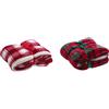 Star S.p.A. 104791 coperta con maniche 130 x 160 cm Poliestere Rosso