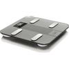 Laica PS7005 bilance pesapersone Rettangolo Grigio, Acciaio inox Bilancia pesapersone elettronica