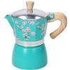 Tognana Porcellane V44300AJAPA caffettiera manuale Moka Verde