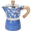 Tognana Porcellane V44300BJAPA caffettiera manuale Moka Blu