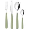 Fratelli Guzzini 127500176 set di posate 24 pz Verde, Grigio