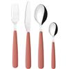 Fratelli Guzzini 127500264 set di posate 24 pz Grigio, Terracotta