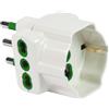 IOPLEE 87640-4077B adattatore per presa di corrente Tipo L (IT) Tipo L (IT) + Tipo F Bianco
