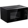 Hisense H20MOBP1G forno a microonde Nero Microonde con grill Superficie piana 20 L 700 W