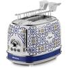 Ariete 155 Tostapane Capri, 810W, 2 fette, 6 livelli di doratura, Vassoio raccogli briciole, Funzione defrost, Espulsione automatica