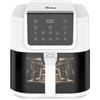 Ardes ARFRYA08LVW friggitrice Singolo 8 L Indipendente 1700 W Friggitrice ad aria calda Nero, Bianco
