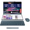 Lenovo Yoga Book 9 Notebook 13,3 Display Touch 2.8K (2880x1800) OLED, Intel Core Ultra 7 155U, RAM 32GB, 1TB SSD, Windows 11, Lenovo Digital Pen 3 + Yoga Slim Mouse + Folio Stand inclusi - Tidal Teal