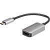 ATEN Adattatore da USB-C a HDMI 4K a 60Hz (4096 x 2160 @ 60Hz) ATEN UC3008A1, video da laptop o smartphone abilitato USB-C per visualizzare, TV o proiettore, Windows®, OS X®, iPad Pro e Android, Regno