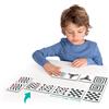 AKROS Domino Maxi Tocco e Vedo - 28 Tessere + 15 Sagome
