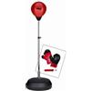 SPORT ONE Punching Ball Pro con Guantoni e Pompa - Altezza Regolabile 120-145 cm