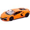 BBURAGO Lamborghini Revuelto, Modello Auto in Scala 1:18, Cofano, Tronco e Sportelli Mobili, Arancione
