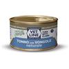 Vetline Vet Line Umido Naturale Tonno e Vongole per Gatti Vetline 70 g