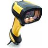 Datalogic Lettore di codici a barre portatile STD RS-232 1D/2D Nero/Giallo [PD9630-SRK2]