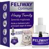 FELIWAY Optimum 1x30 Giorni Ricarica calmante per diffusore di feromoni, 48 ml - Aiuta a risolvere tutti i segni comuni di stress nei gatti e gattini. Raccomandato dai veterinari, clinicamente testato