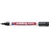 Edding 404 Marcatore Permanente, Nero, 1 Penna, Punta Tonda Extra Fine 0,75 Mm, Impermeabile, Asciugatura Rapida Senza Sbavature, per Cartone, Plastica, Legno, Metallo, Vetro e Tessuto