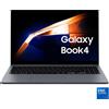 Samsung Galaxy Book4 Notebook Display 15.6 Full HD Intel Core 7 RAM 16 GB LPDDR4x SSD 512 GB Windows 11 Home colore Grigio - NP750XGK-K