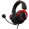 HP Cuffie Over-ear Gaming con Microfono rimuovibile e controlli sul Cavo colore Rosso - 4P5M0AA