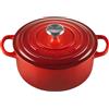 LE CREUSET Cocotte Evolution in Ghisa 26 cm Ciliegia