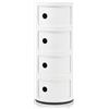 KARTELL COMPONIBILI 4 ELEMENTI, 4985 BIANCO