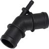 AERZETIX - C67201 - Flangia del liquido di raffreddamento - numero di ingressi/uscite 3 - compatibile con numeri OE 1J0 121 087B