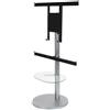 Norstone Tiblen SB, stand per TV/monitor, con supporto per soundbar e ripiano