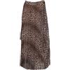 Dixie Gonna lunga animalier plissettata Fantasia