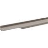 Accuride Schüco 100005388 - Maniglia per porta armadio Prego, 695 mm, profilo per fresatura frontale in alluminio
