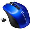 TECHMADE Mouse TECHMADE OTTICO WIRELESS USB BLU