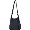 GURU SHOP Borsa a tracolla boho - verde, uomo/donna, cotone, 30 x 35 x 9 cm, alternativa, borsa a tracolla in tessuto, Nero , taglia unica