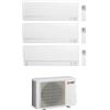 Mitsubishi Electric CLIMATIZZATORE CONDIZIONATORE MITSUBISHI ELECTRIC TRIAL SPLIT INVERTER LINEA PLUS SERIE MSZ-AY 7000+9000+15000 BTU CON MXZ-3F54VF WI-FI INTEGRATO R-32 7+9+15