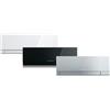 Mitsubishi Electric Climatizzatore Condizionatore Mitsubishi Electric Dual Split Inverter serie KIRIGAMINE ZEN SILVER MSZ-EF 7+7 con MXZ-2F33VF R-32 Wi-Fi Integrato Colore Argento 7000+7000