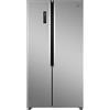 Daya, frigorifero side by side, DFA-550NV2XF0, classe F, kitchen slim (profondo 60 cm), total inox, total no frost, display LCD
