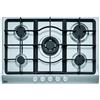 FRANKE - Piano Cottura Steel Line FHSL7554GAVTCXSC a Gas 5 Fuochi Gas Colore Inox - SPEDIZIONE GRATUITA