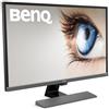 BENQ - Monitor 31.5' VA LED EW3270U per Intrattenimento Video, HDR (UHD), 4K HDR, Pannello VA, 95% DCI-P3, Sensore Brightness Intelligence - SPEDIZIONE GRATUITA