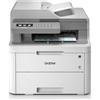 BROTHER - Stampante Multifunzione DCP-L3550CDW Laser LED a Colori Stampa Copia Scansione A4 18 ppm Wi-Fi USB Ethernet