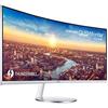 SAMSUNG - Monitor 34' LED VA Curvo C34J791 3440 x 1440 WQHD Tempo di Risposta 4 ms
