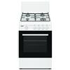 SEKOM - Cucina Gas SCFS55G 4 Zone di Cottura Fuochi a Gas Forno Gas Dimensioni 49.8x55.5x85cm Colore Bianco Serie Scfs55g - SPEDIZIONE GRATUITA
