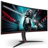 AOC - Monitor 34' LED VA Curvo Gaming CU34G2X / BK 3440x1440 WQHD Tempo di Risposta 1ms Frequenza di Aggiornamento 144 (Hz)