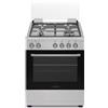 SCHAUB LORENZ - Cucina SS461GEX 4 Fuochi a Gas Grill Elettrico Classe A Dimensioni 65x67 cm Colore Inox - SPEDIZIONE GRATUITA