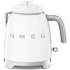 SMEG - Klf05wheu Bianco 50's Style Mini Bollitore 0,8 Litri 3 Tazze Autooff 100°c - SPEDIZIONE GRATUITA