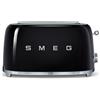 SMEG - TSF02BLEU Tostapane 4 Fette Estetica Anni '50 Colore Nero - SPEDIZIONE GRATUITA