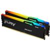 Kingston FURY Beast RGB 32GB Kit 2x16GB DDR5 6000MHz CL30