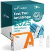 gef + medica GEF Medica - 3 Test Antidroga Salivare Rapido - Screening di Sostanze(THC) in 5 Minuti - Autotest Monouso, Precisi e Non Invasivi - Kit Completi