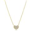 ALFIERI & ST. JOHN 925 Collana incanto in argento dorato con pavé zirconi bianchi