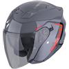 Scorpion casco jet Exo-230 Cit-E - Grigio Rosso