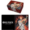 One Piece Card Game Playmat and Storage Box Set Shanks English Sealed