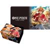 One Piece Card Game Playmat and Storage Box Set Monkey.D.Luffy English Sealed