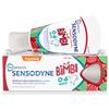 Sensodyne Prosmalto Bimbi, Dentifricio quotidiano per Bambini 0-6 anni, rafforza delicatamente lo smalto e protegge dalla carie per 24 ore, Aroma Naturale Fragola e Menta, 50 ml